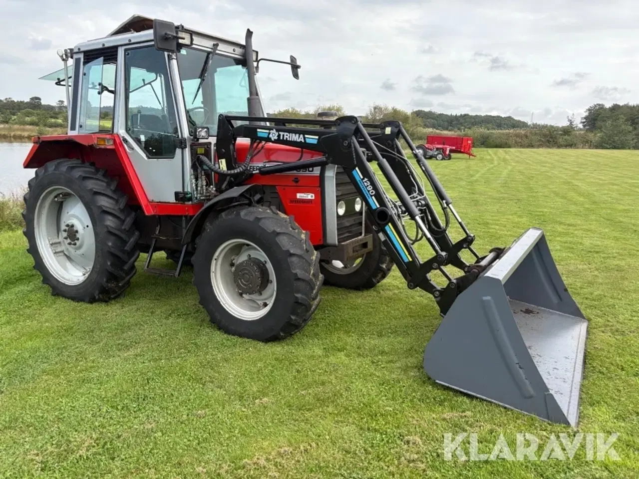 Billede 6 - Traktor Massey Ferguson 690 med Trima frontlæsser og P. Lindberg frontskovl