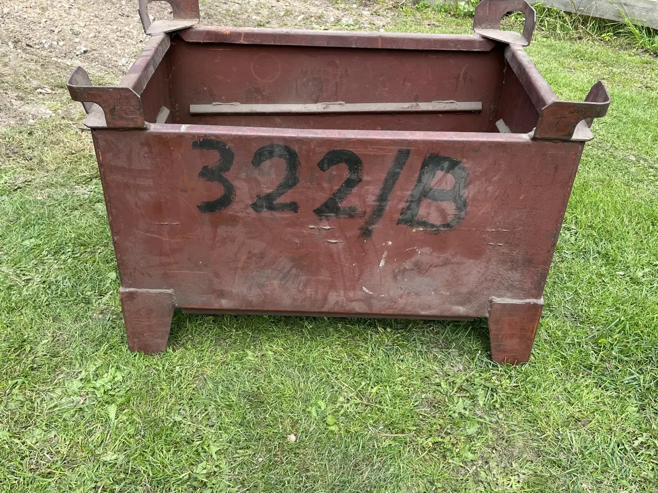 Billede 1 - Stabelbeholder metal