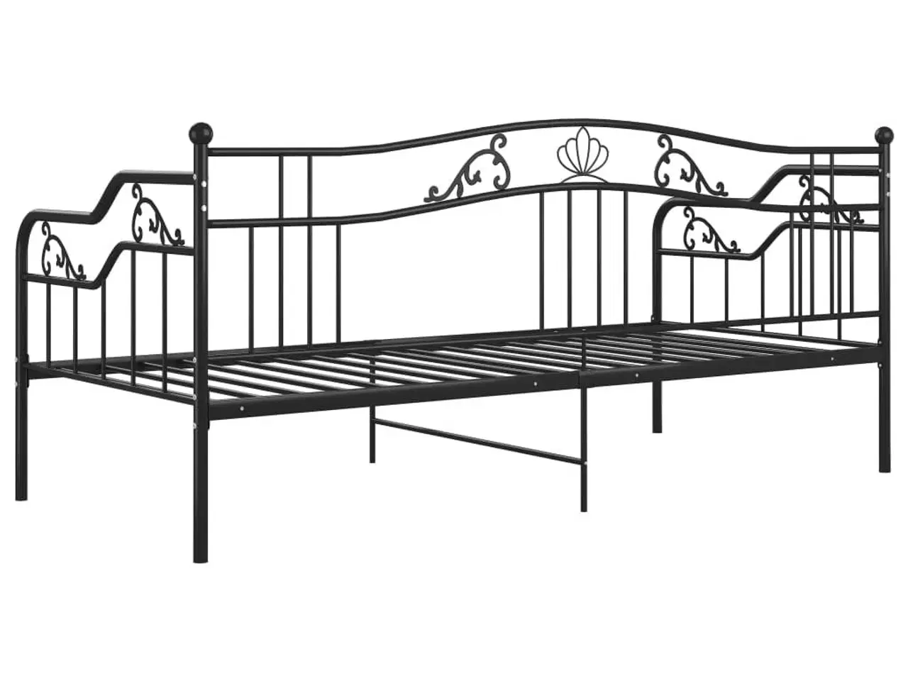 Billede 6 - Sengestel til sovesofa 90x200 cm metal sort