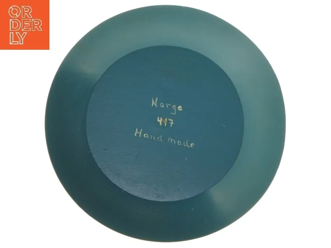 Billede 3 - Håndlavet dekorativ skål (str. Ø 21,5 cm)