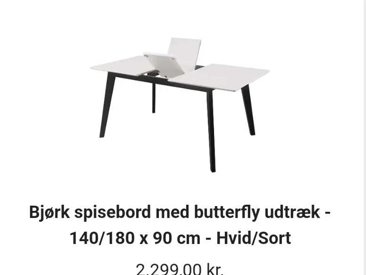 Billede 7 - Spisebord 