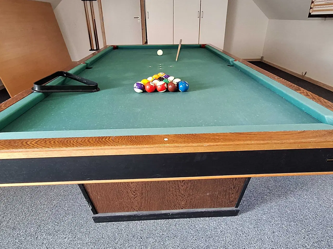 Billede 7 - Høj kvalitet 1/2 match Keglebillard Bord fra GB