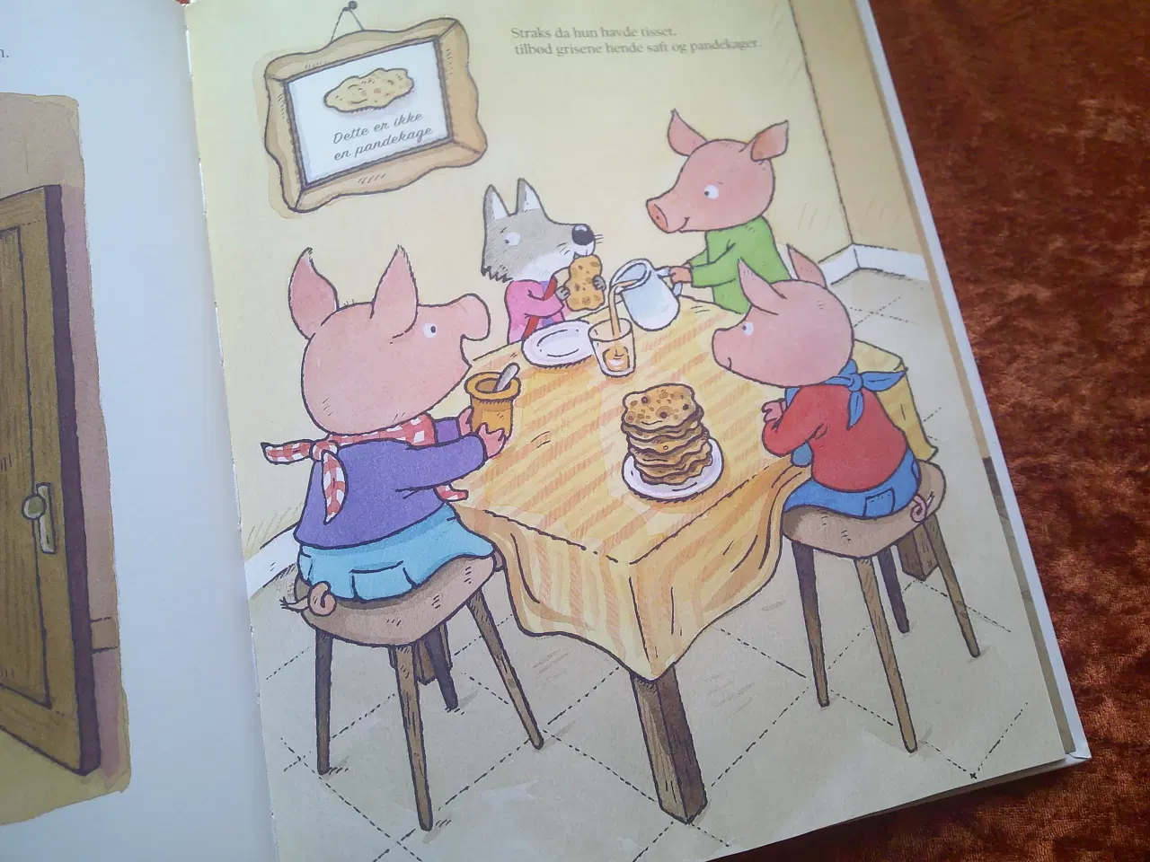 Billede 4 - Den store stygge ulv og hans fjorten små unger