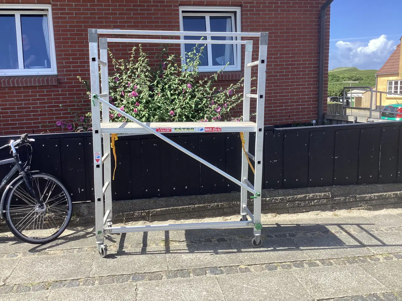 Billede 2 - Mindre rullestilladsi aluminium.