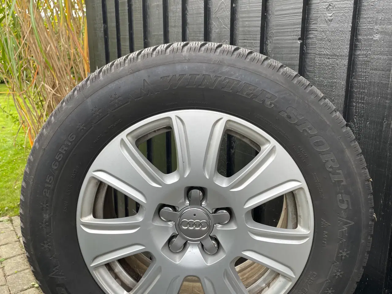 Billede 4 - Vinterhjul på org.  16” Audifælge - Q3/Q2/A3 -