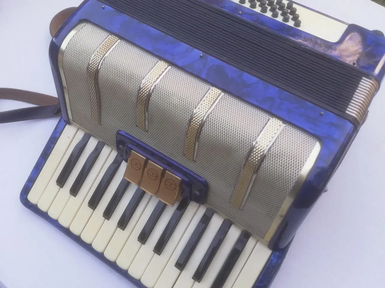 Billede 1 - Tangent harmonika børne harmonika fra i 60 erne 