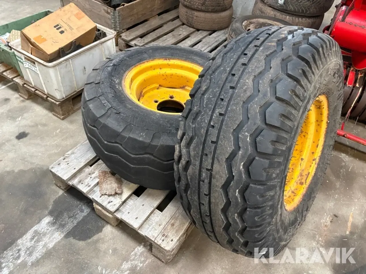 Billede 2 - Vognhjul med fælg