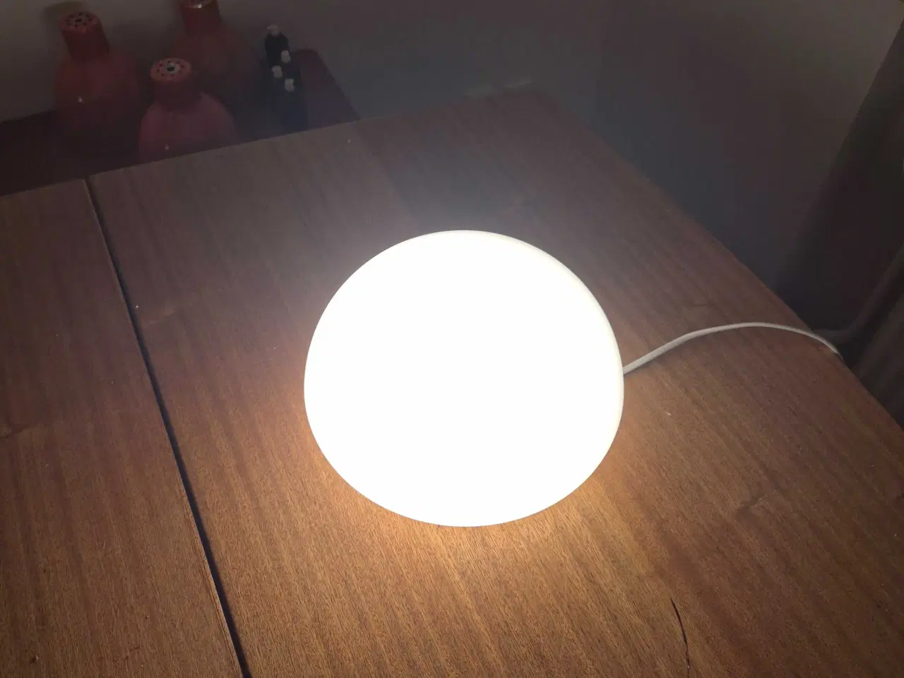 Billede 4 - Flot plafond med konveks skærm i opalglas 