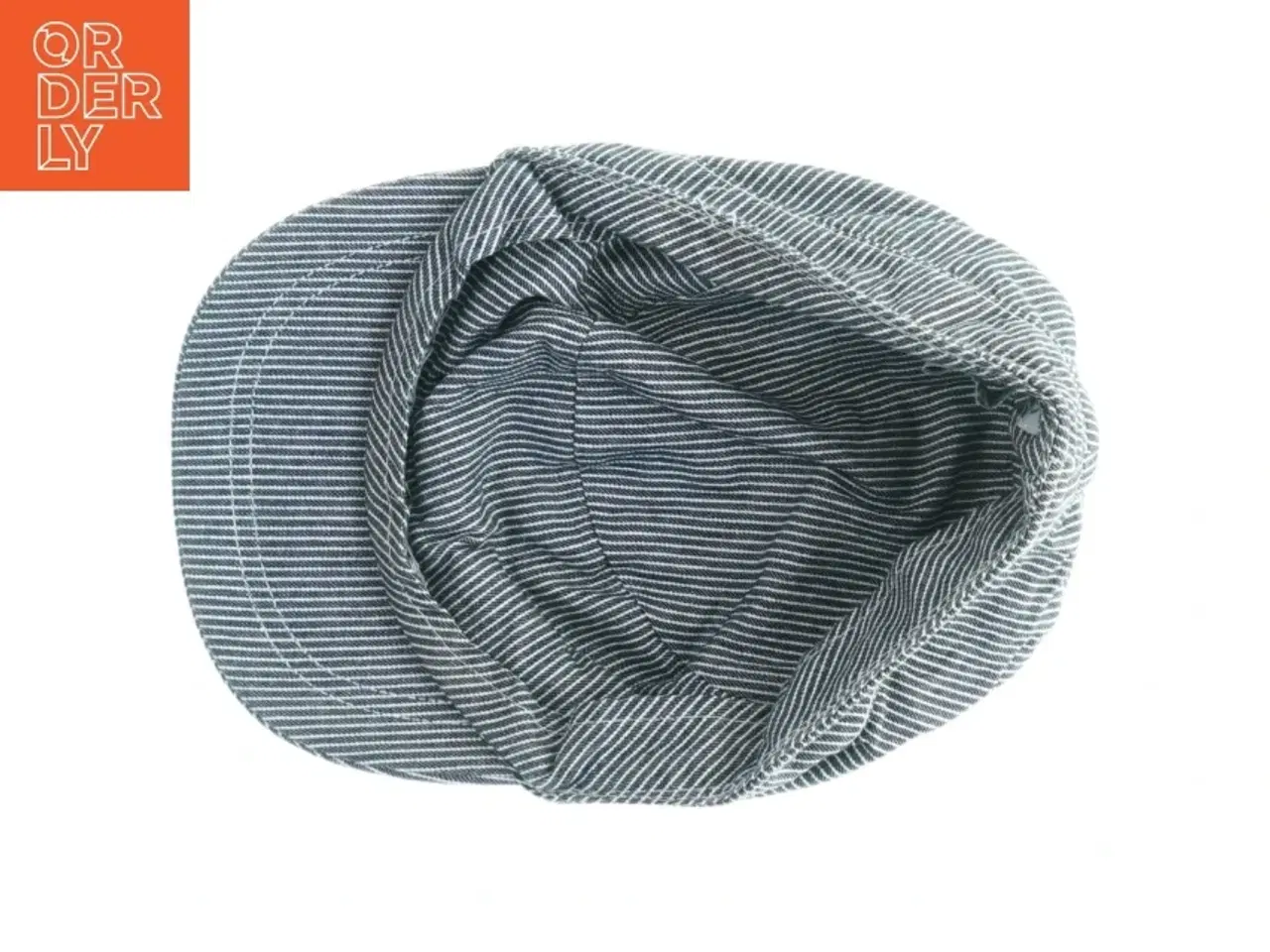 Billede 2 - Blå og hvid stribet flatcap fra Wheat (str. 54)