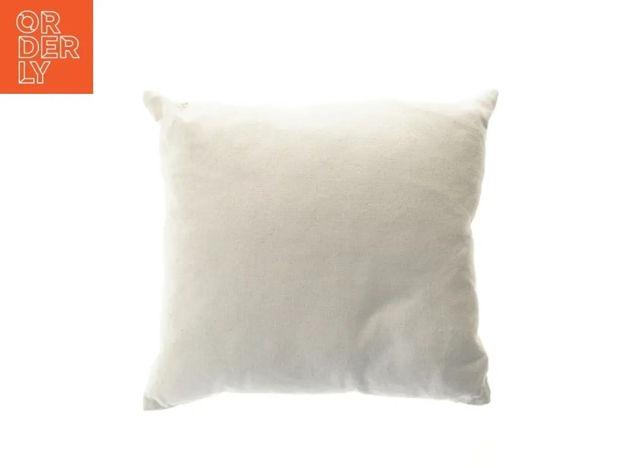 Billede 1 - Hvid pude (str. 48x44 cm)