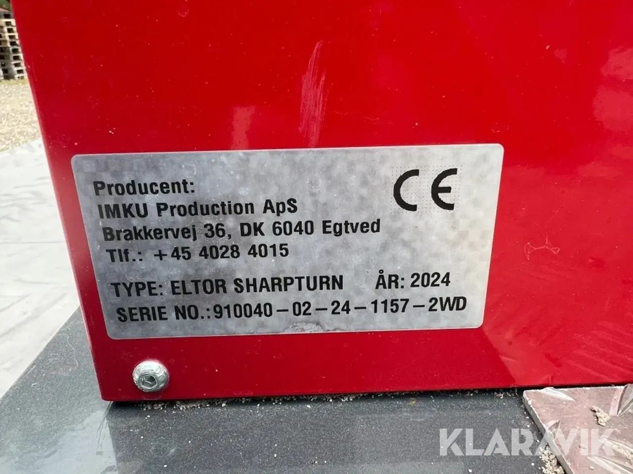 Billede 5 - Elektrisk Multi truck Eltor Sharpturn med lad