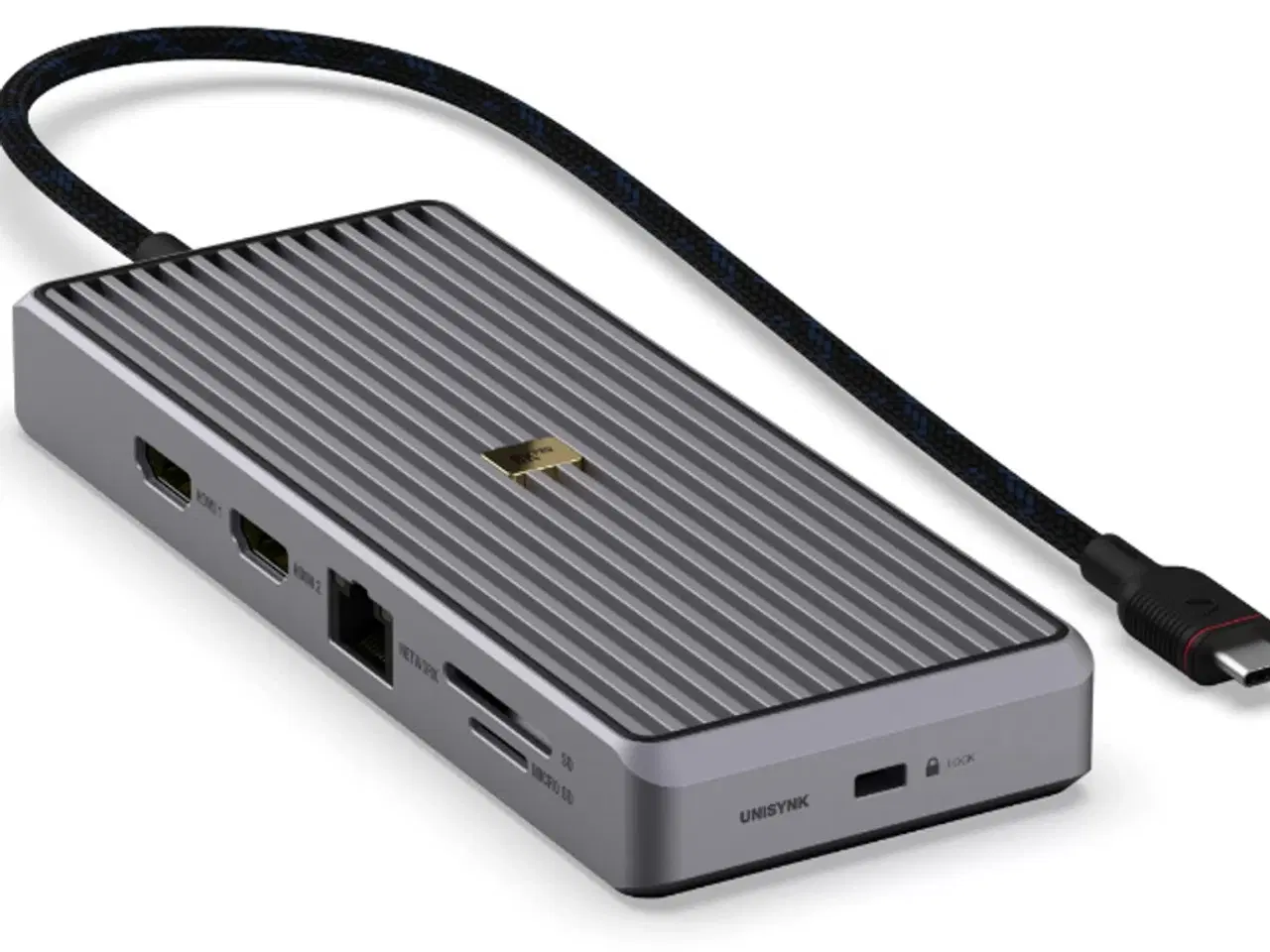 Billede 1 - Unisynk 12 Port USB-C Hub 8K - Giv et bud!