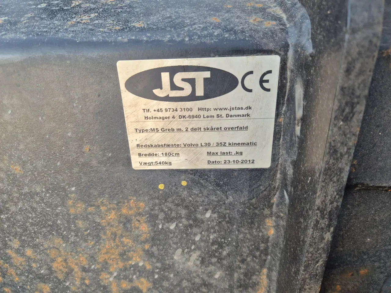 Billede 7 - JST MS Overfaldsgreb 180cm NY/OVERGEMT.