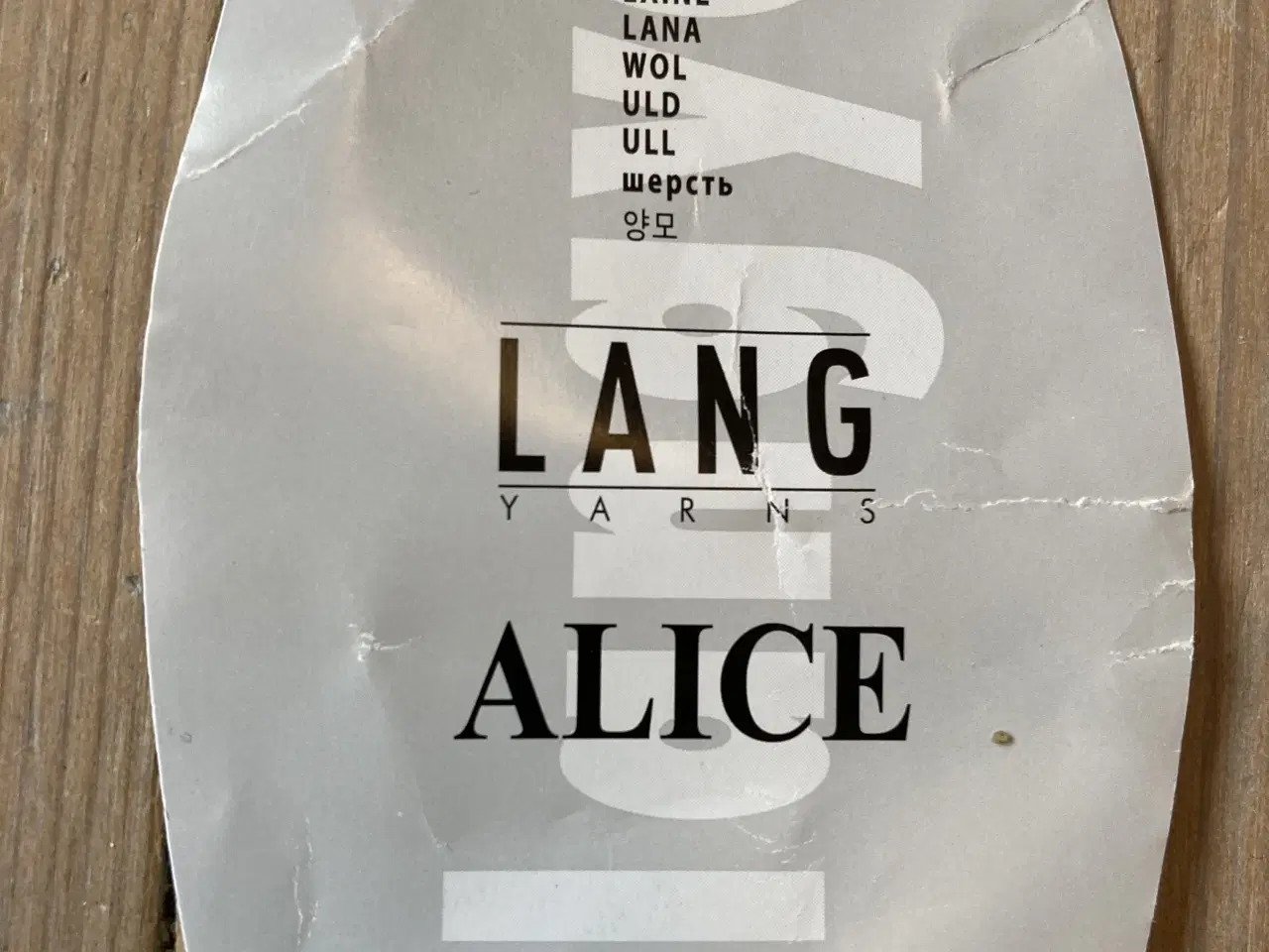 Billede 4 - 16 garnnøgler (Long Yarns Alice)