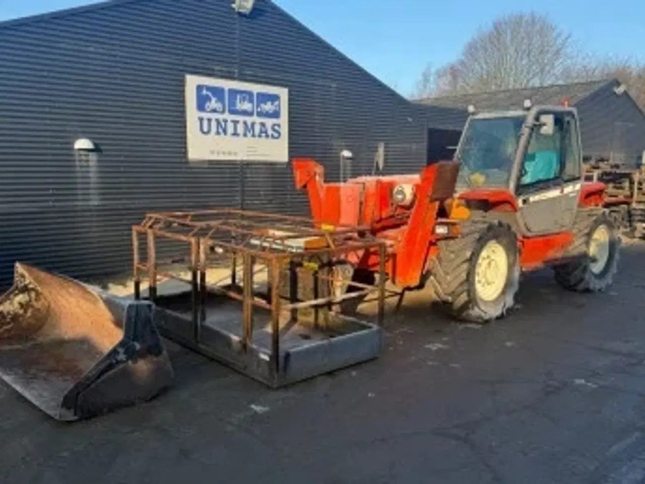 Billede 1 - Teleskoplæsser med udstyr