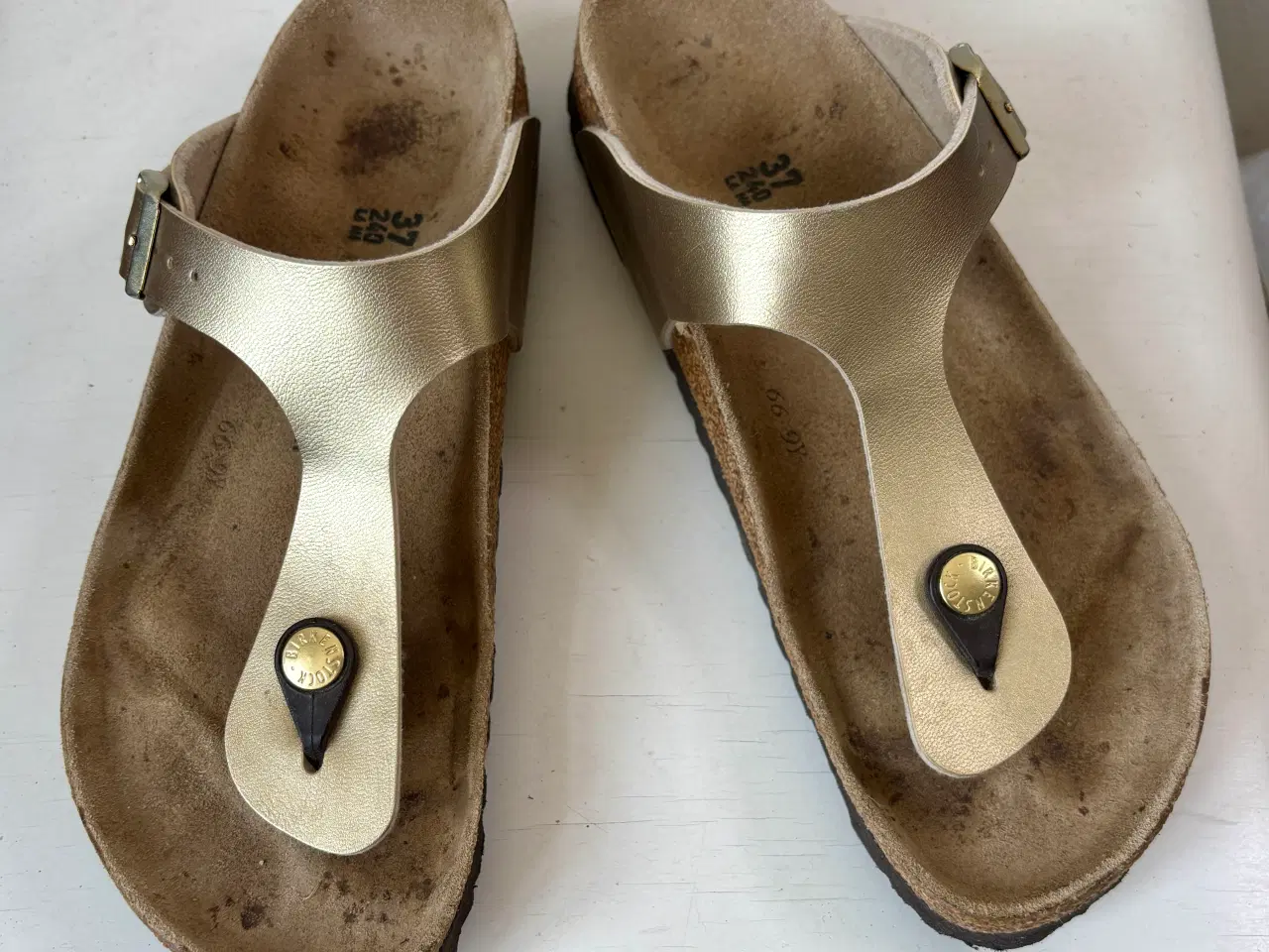 Billede 1 - Birkenstock, Gizeh sandaler, str 37