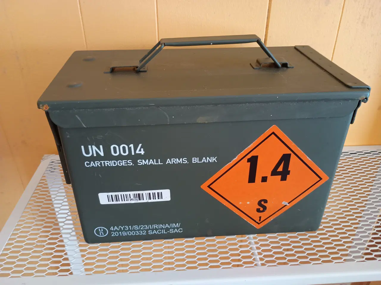 Billede 1 - Ammunitions kasse 