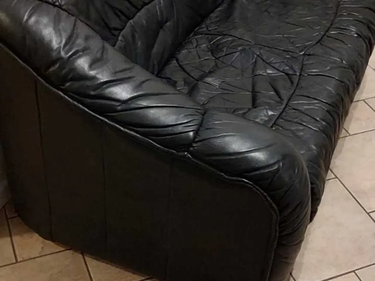 Billede 3 - Lædersofa 2 per