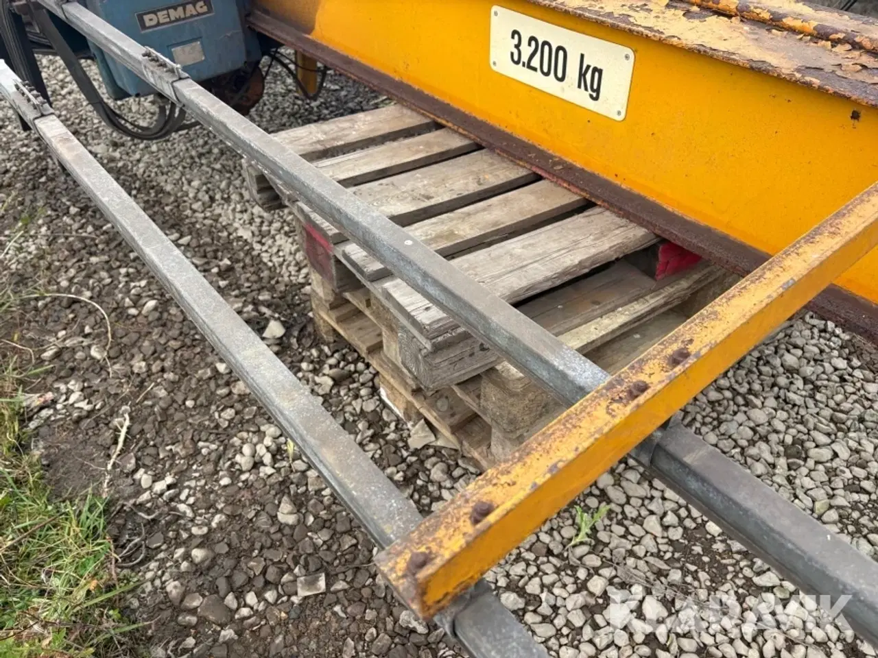 Billede 9 - Traværs kran - 3’200 kg.