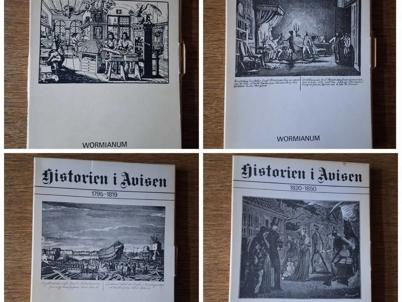 Billede 1 - HISTORIEN i Aviserne fra 1657-1924. Faksimile tryk