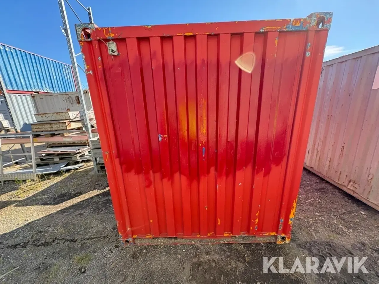 Billede 6 - Container 8 fods Isoleret