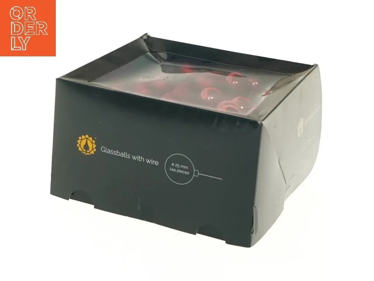 Billede 4 - Glaskugler, julepynt (str. 18x18 cm)