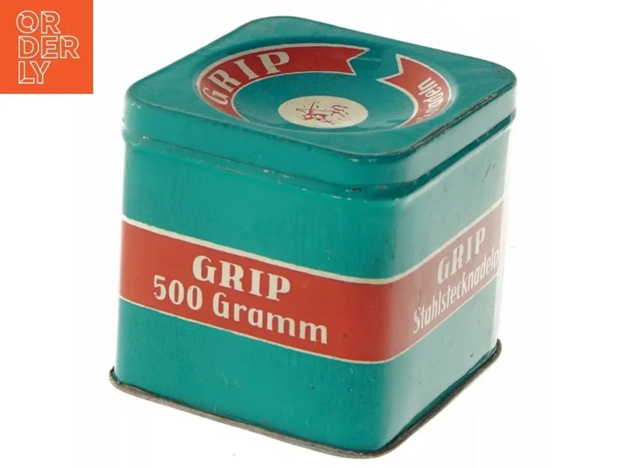 Billede 2 - Vintage Gryp metalæske (str. 9x8,5 cm)