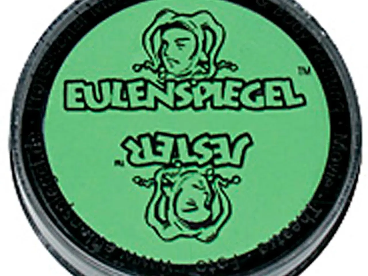 Billede 1 - Eulenspiegel Ansigtsmaling, witch green, 20ml/ 1 ds.