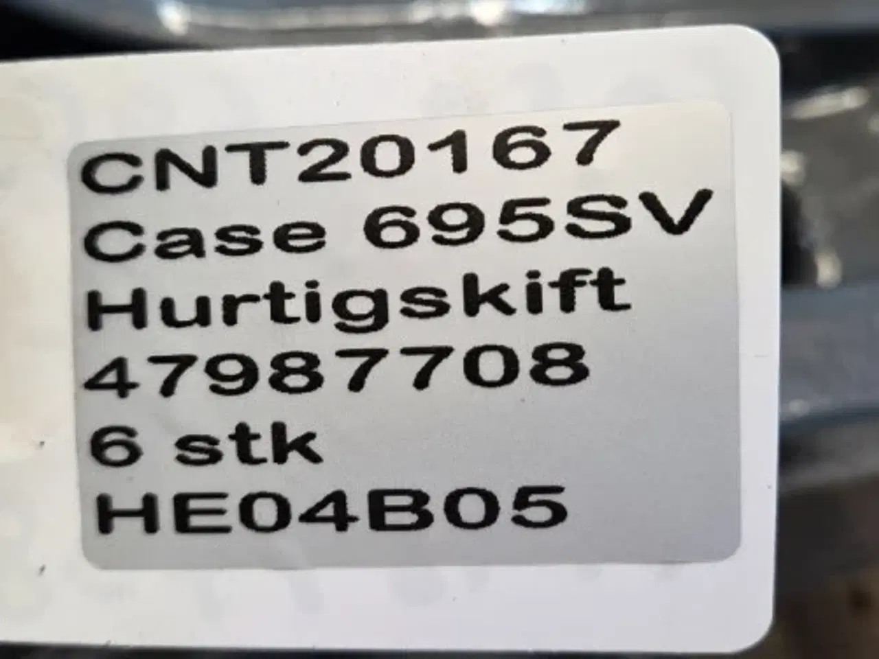 Billede 19 - Case 695SV Forbidelsesstang 47987708  6stk.