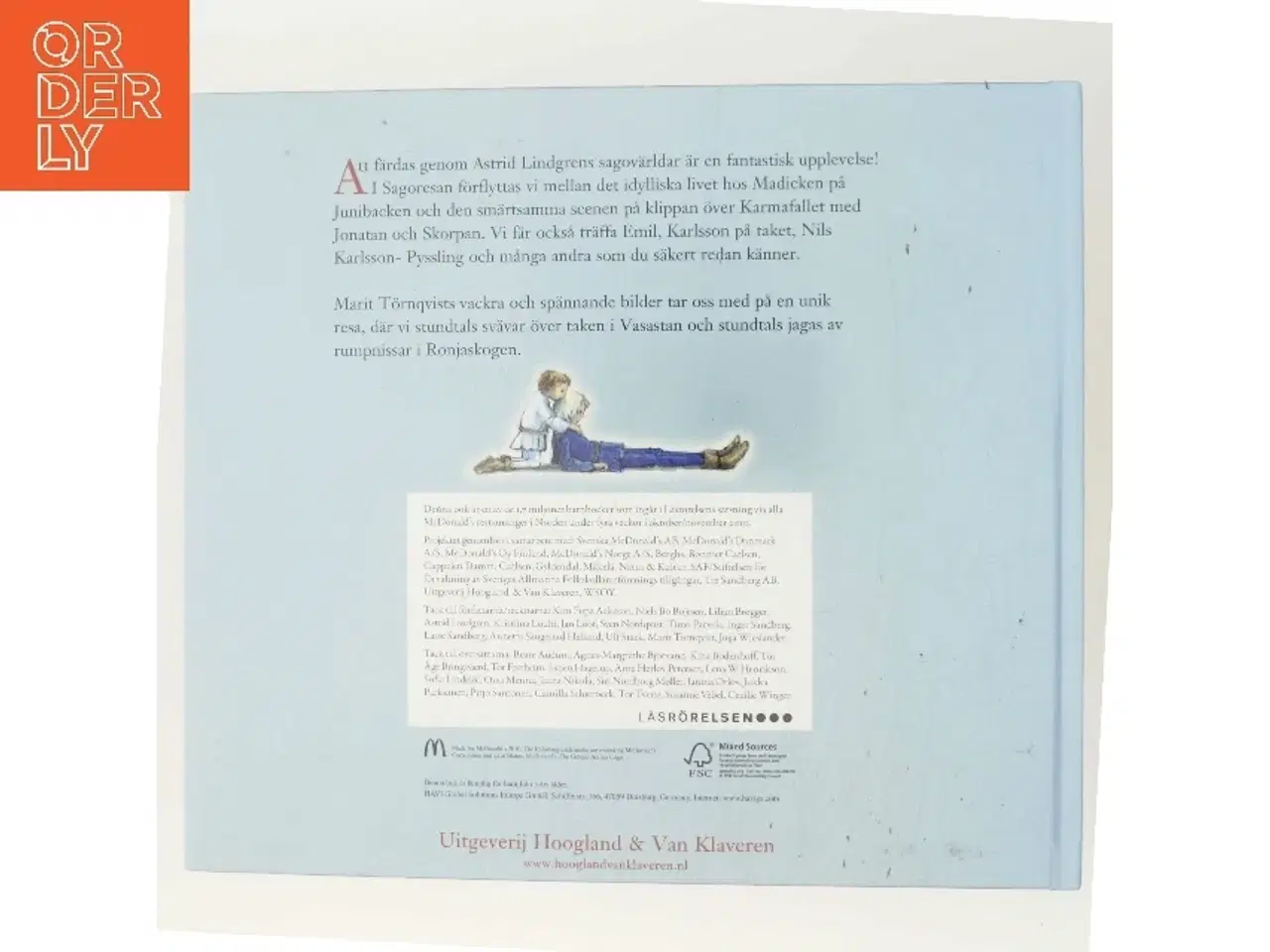 Billede 3 - Sagoresan: Från Junibacken till Nangilima af Astrid Lindgren (Bog)