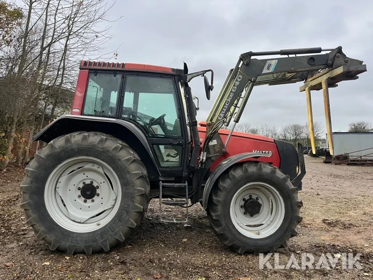 Billede 6 - Traktor Valtra 6550 med frontlæsser