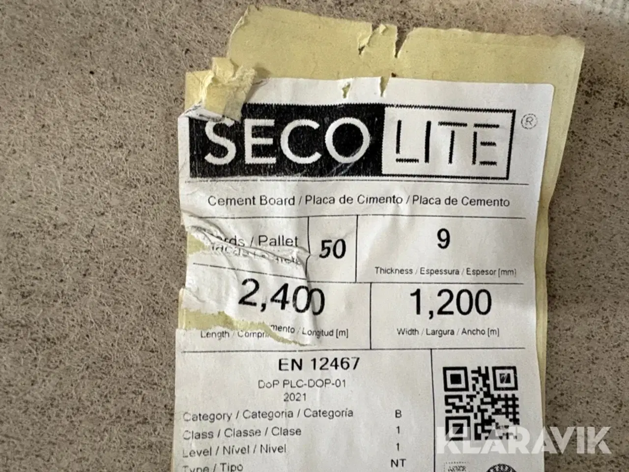 Billede 8 - Fibercement plader Seco Lite 50 styk.