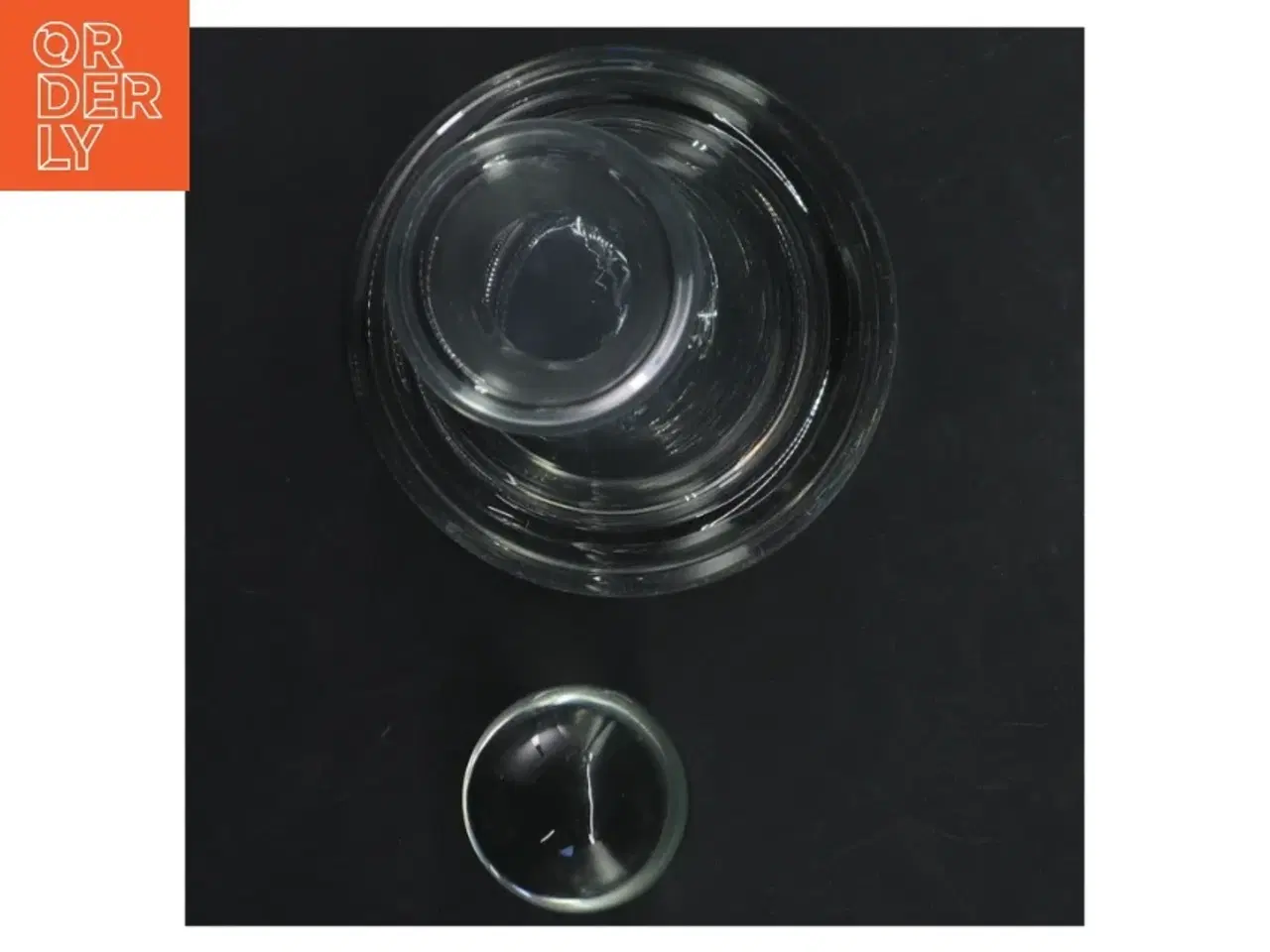 Billede 4 - Glas karaffel med prop (str. 22x10 cm)