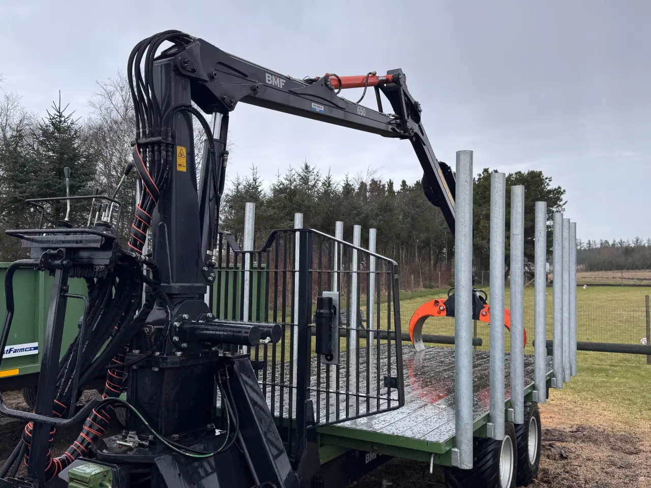 Billede 7 -  UNIK BMF 8T2 Pro Skovvogn (8T) – Som ny!