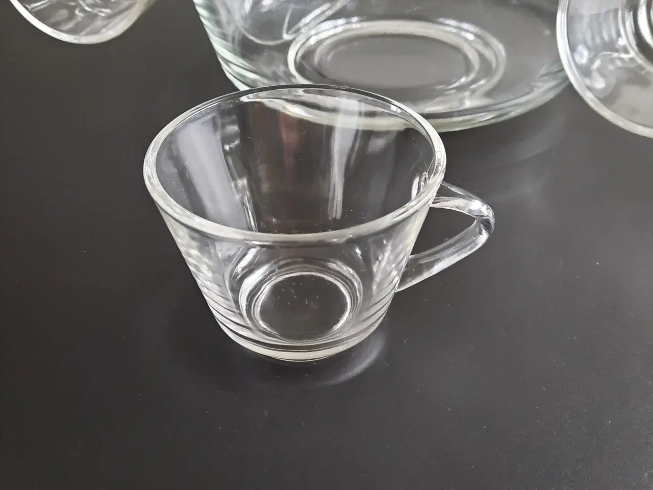 Billede 2 - Glas Punch/Gløgg bowler med 6 Glas og Ske