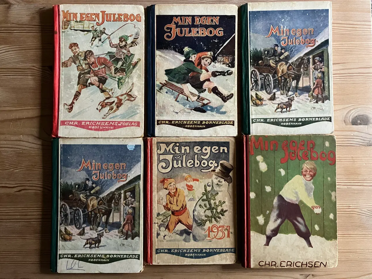 Billede 1 - 46 fine og meget gamle julebøger