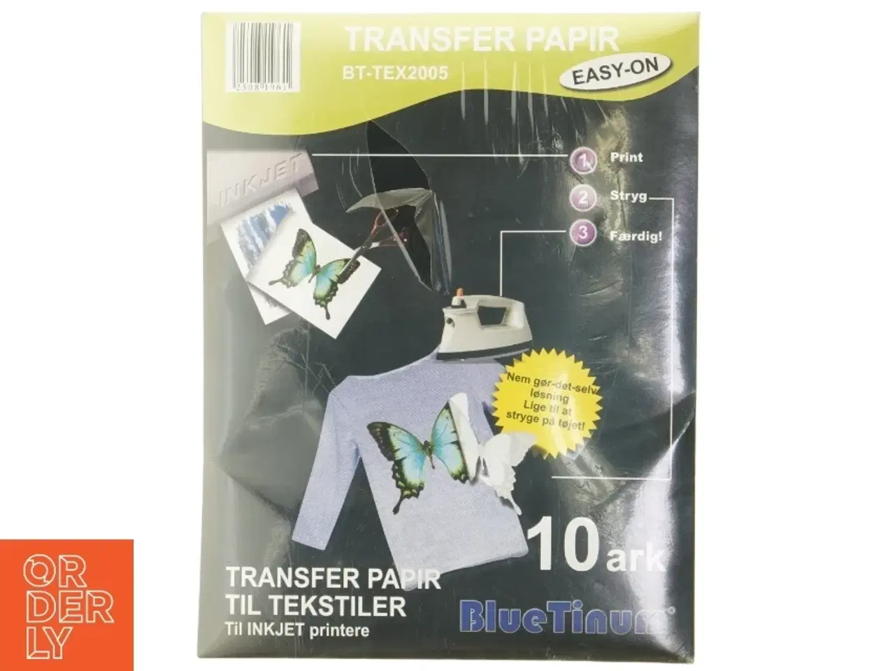 Billede 1 - Transferpapir til tekstiler fra BlueTinum