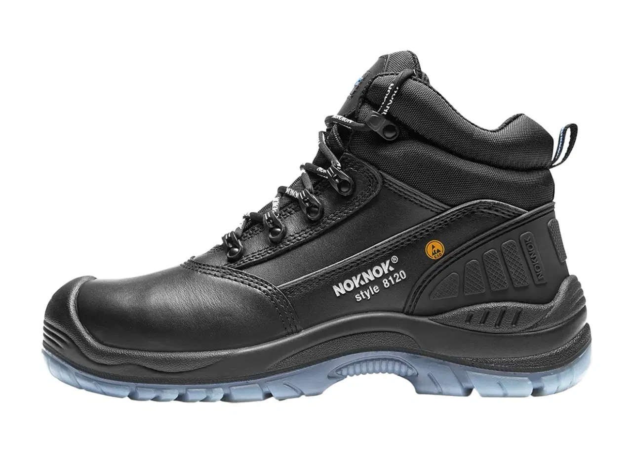 Billede 1 - Støvlet S3 NOKNOK 8120 ESD, med snøre luk, str. 43