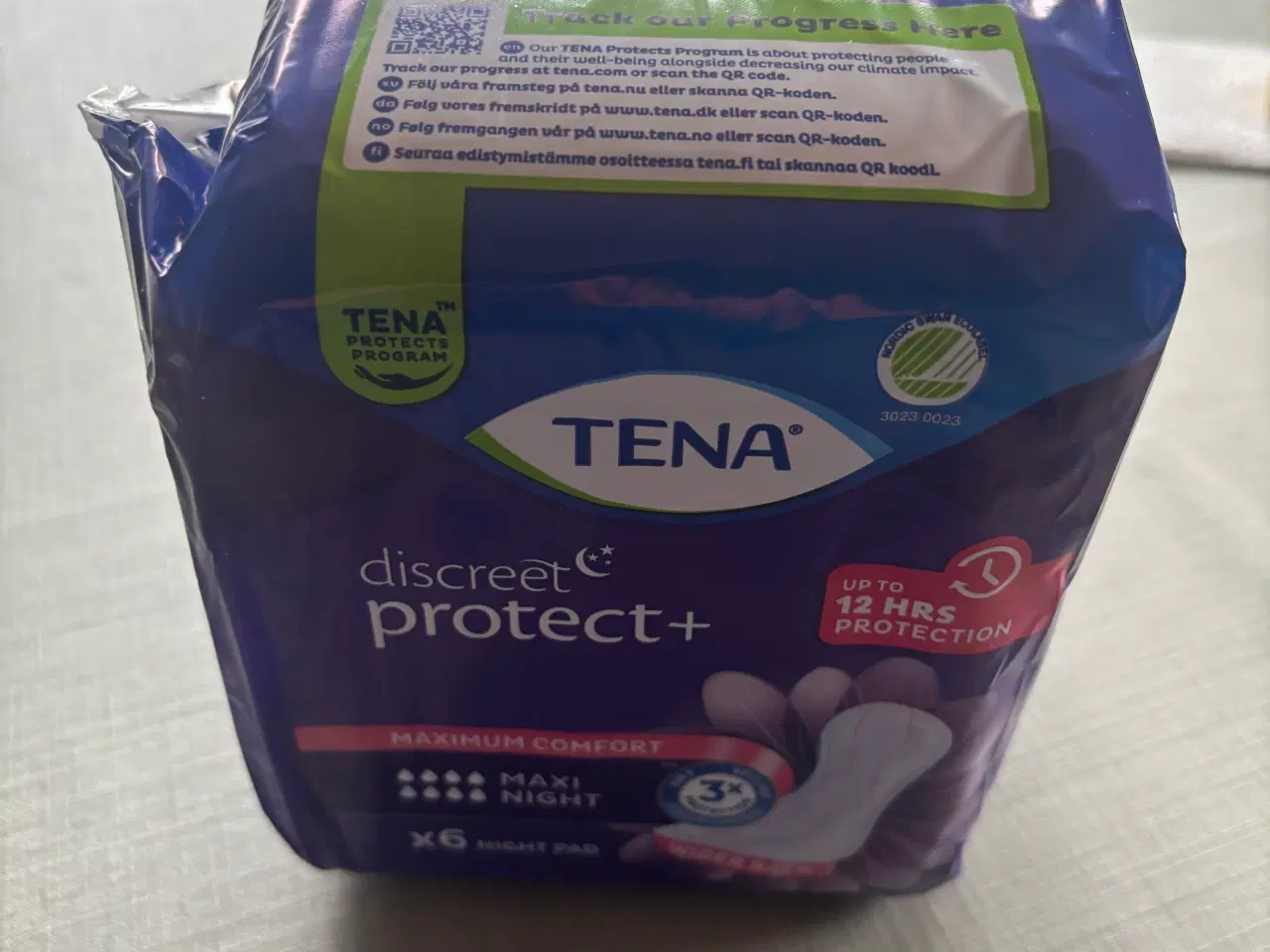 Billede 4 - Tena nat bind , 6 stk i en pakke