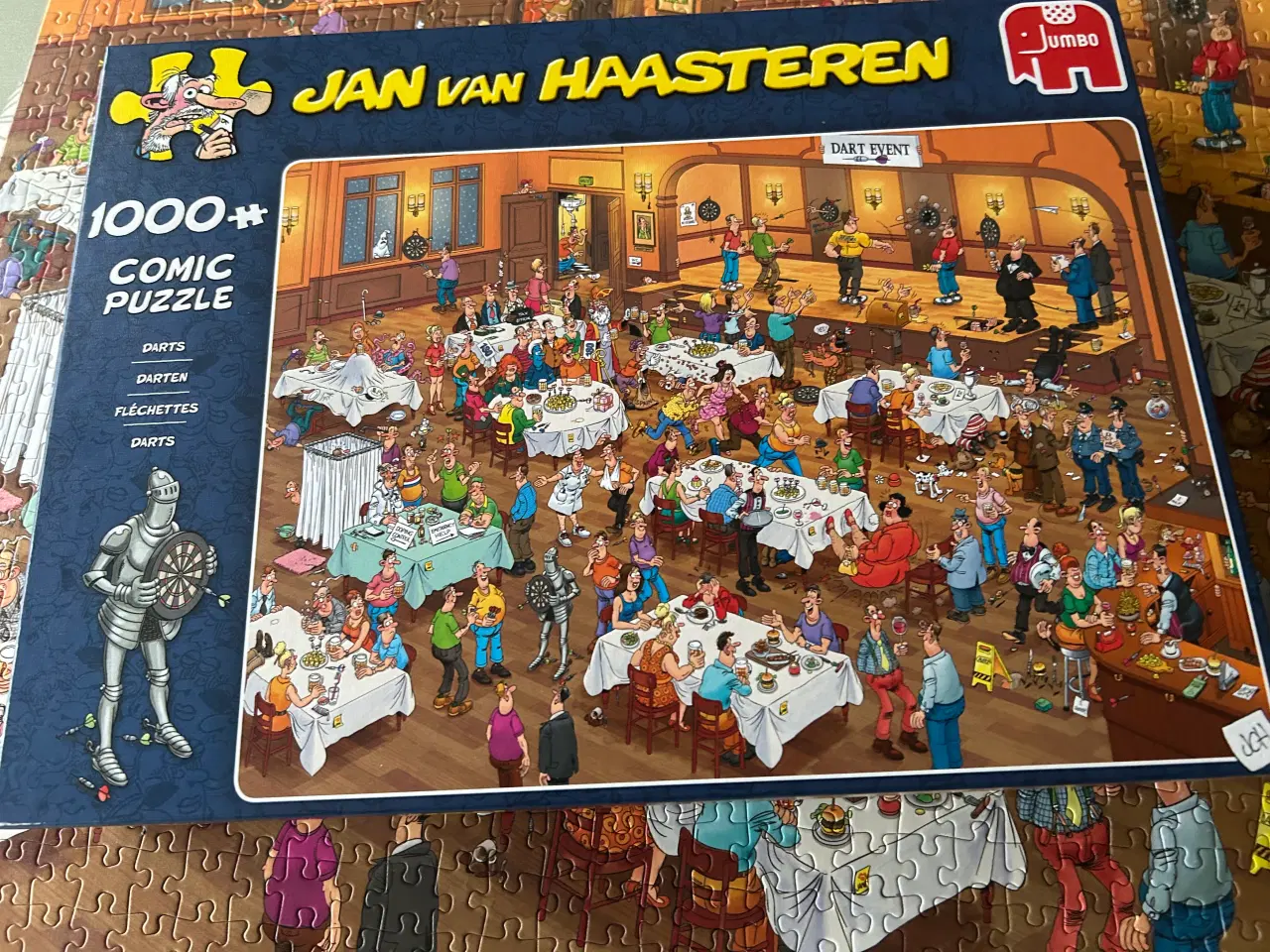 Billede 2 - WASGIJ / Jan Van Haasteren 3 stk. puslespil