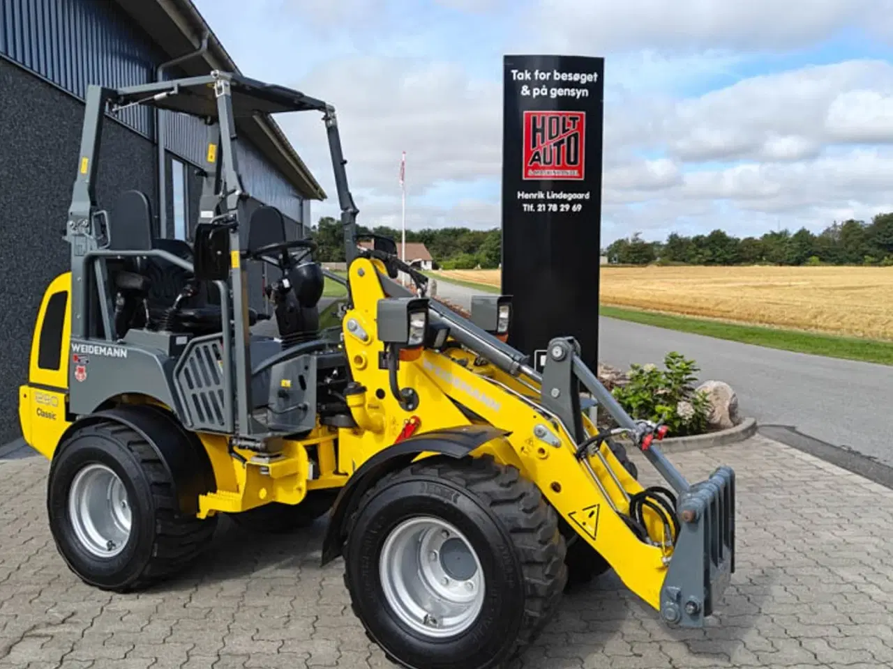 Billede 1 - Weidemann 1280 med lavt tårn