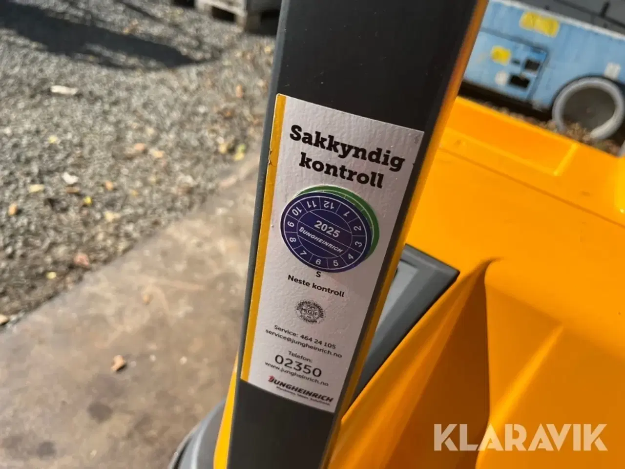 Billede 10 - Palleløfter Jungheinrich EMC 110