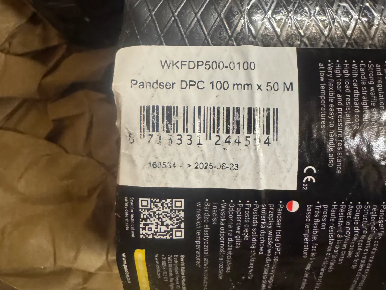 Billede 3 - Murfolie 10 cm x 50m