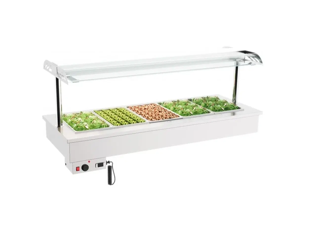 Billede 1 - Bain marie – 5X 1/1 GN