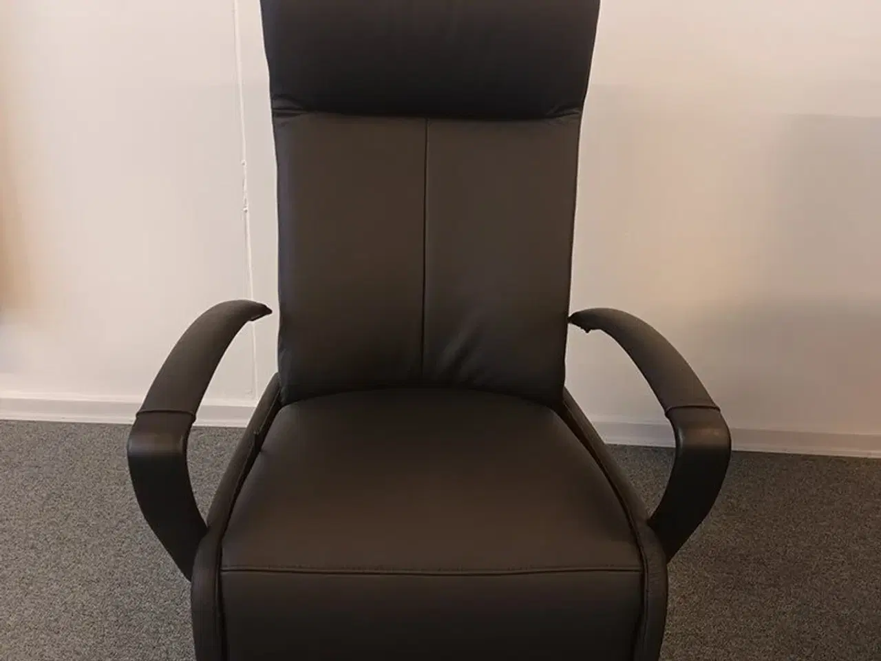 Billede 1 - LS335 - M - Gasfjeder - Sort læder