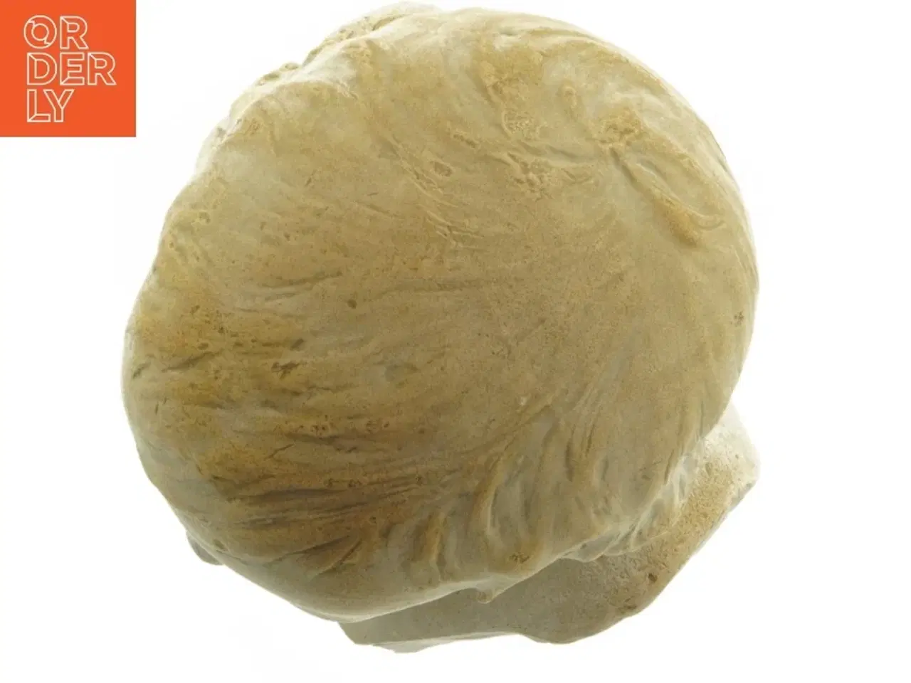 Billede 5 - Skulptur af menneskehoved, gipsbuste (str. 33 cm)