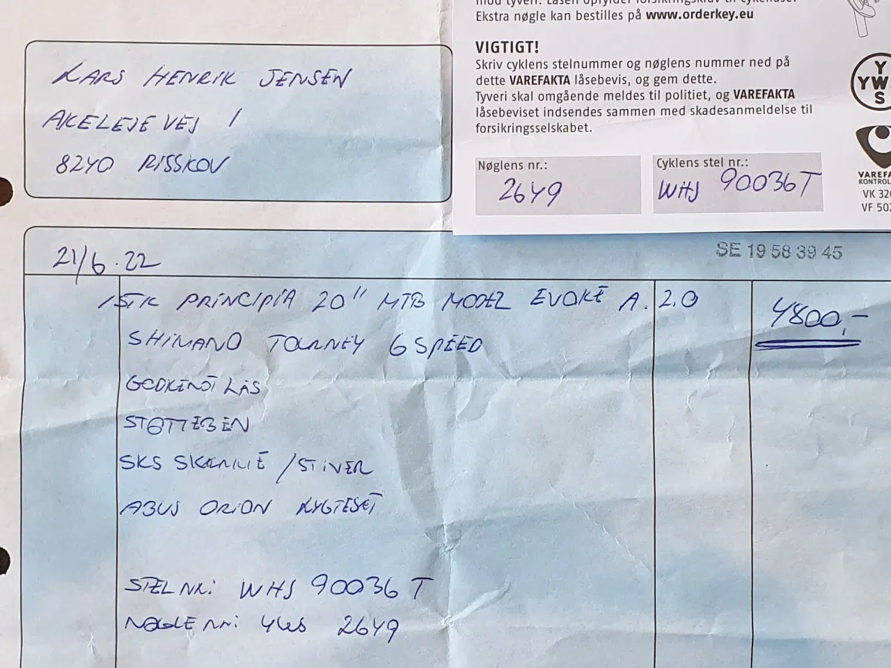 Billede 5 - Principia 20'' mountainbike m/6 gear (Shimano)