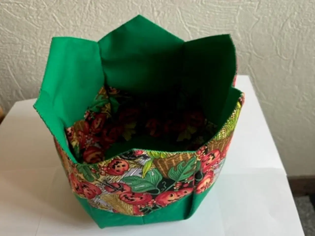 Billede 6 - Brødkurv syet i patchwork