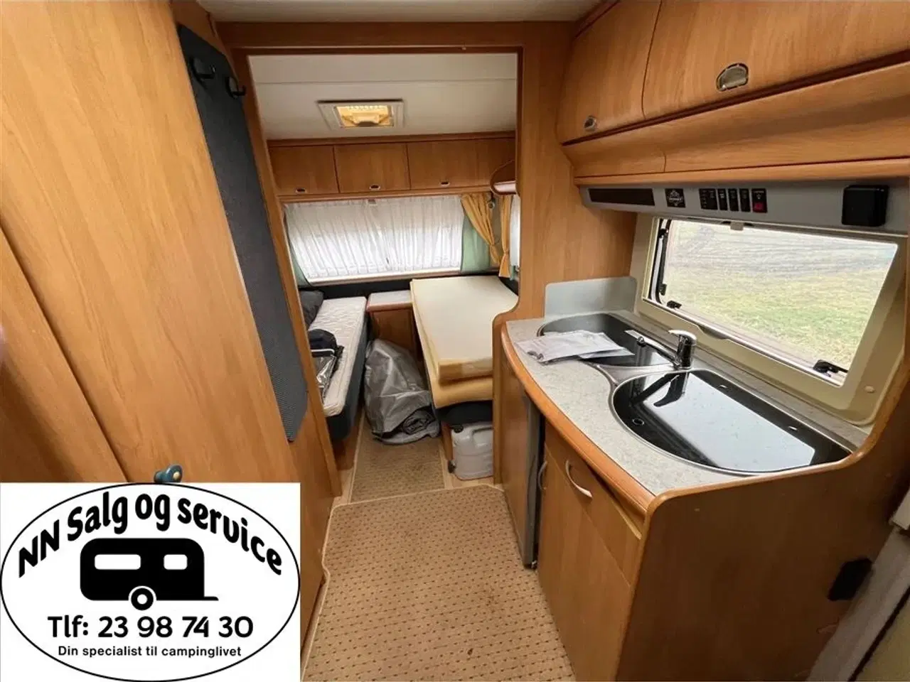 Billede 4 - 2002 - Hobby 495   Super fin campingvogn