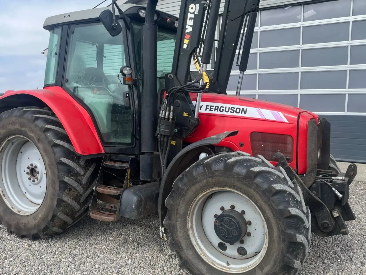 Billede 17 - Massey Ferguson 6480 Dyna 4 Med frontlift og frontlæsser
